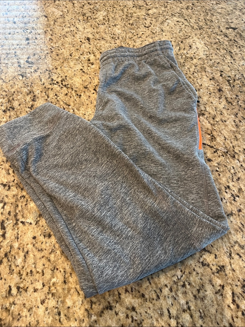 Champion Big Kids Gray Jogger Sweatpants with Pockets